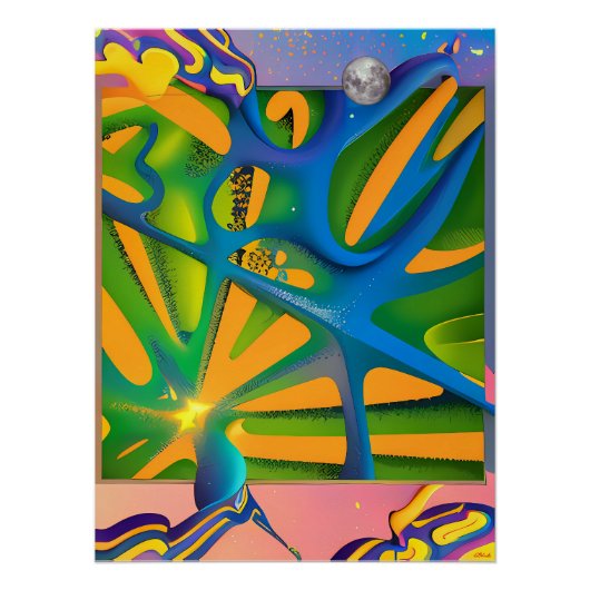 Gefangen im Curl II Poster (Vorderseite)