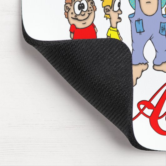 Gefangen in Alaska Mousepad (Ecke)