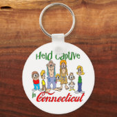 Gefangen in Connecticut Schlüsselanhänger (Vorderseite)