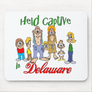 Gefangen in Delaware Mousepad