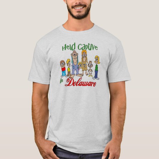 Gefangen in Delaware T-Shirt (Vorderseite)