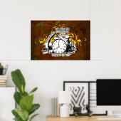 Gefangen in dem gelben Poster $24,95 (Heimbüro)