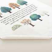 Gefangen in der ruhigen Weisheit des Waldes Sherpadecke (3/4)