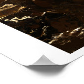 Gefangen in einem orangefarbenen Poster (Ecke)