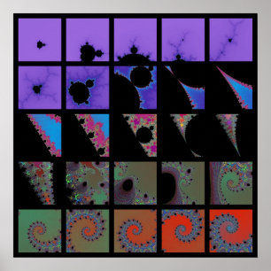 Gefangen in einer Spirale Poster