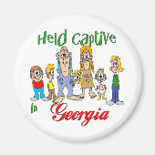 Gefangen in Georgien Magnet (Vorne)