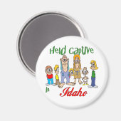 Gefangen in Idaho Magnet (Vorderseite/Rückseite)