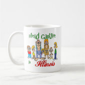 Gefangen in Illinois Kaffeetasse (Links)