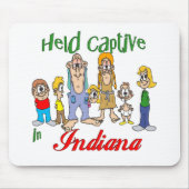 Gefangen in Indiana Mousepad (Vorne)
