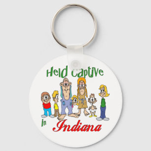 Gefangen in Indiana Schlüsselanhänger