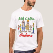 Gefangen in Indiana T-Shirt (Vorderseite)