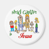 Gefangen in Iowa Magnet (Vorne)