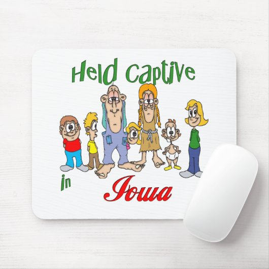 Gefangen in Iowa Mousepad (Mit Mouse)