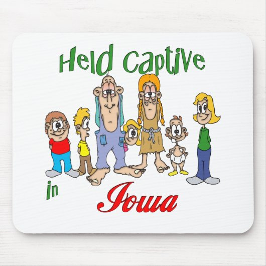 Gefangen in Iowa Mousepad (Vorne)
