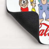 Gefangen in Kalifornien Mousepad (Ecke)