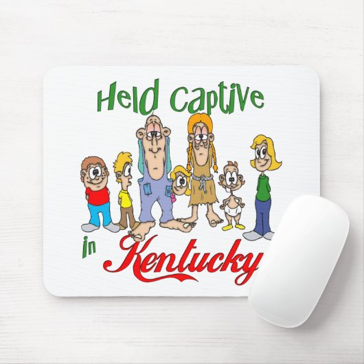 Gefangen in Kentucky Mousepad (Mit Mouse)