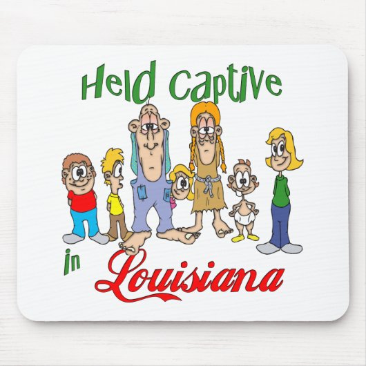 Gefangen in Louisiana Mousepad (Vorne)