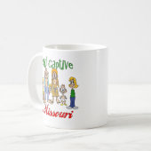 Gefangen in Missouri Kaffeetasse (Vorderseite Links)