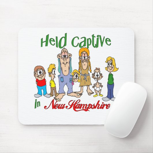 Gefangen in New Hampshire Mousepad (Mit Mouse)