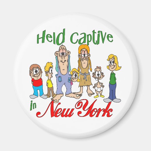 Gefangen in New York Magnet (Vorne)