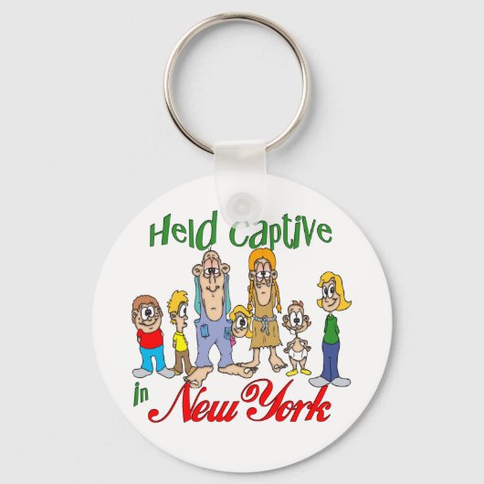 Gefangen in New York Schlüsselanhänger (Vorderseite)