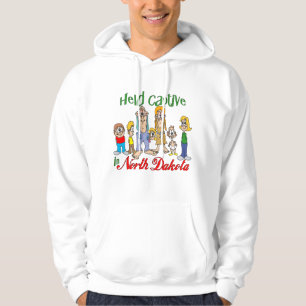 Gefangen in Norddakota Hoodie