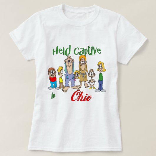 Gefangen in Ohio T-Shirt (Design vorne)