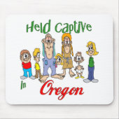 Gefangen in Oregon Mousepad (Vorne)