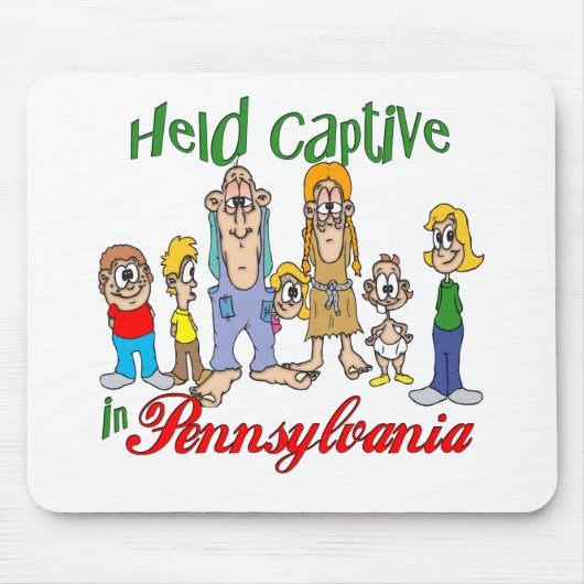Gefangen in Pennsylvania Mousepad (Vorne)