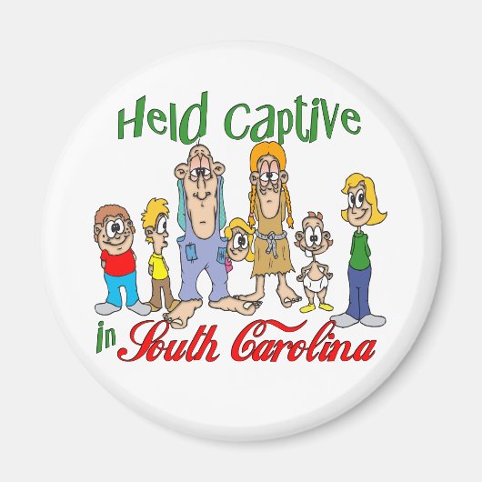 Gefangen in South Carolina Magnet (Vorne)