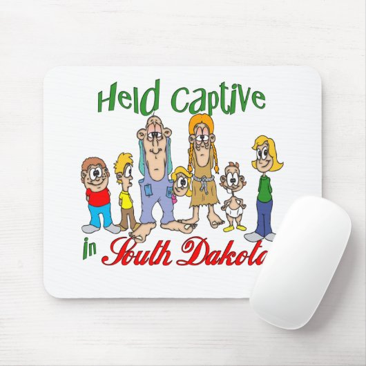 Gefangen in South Dakota Mousepad (Mit Mouse)