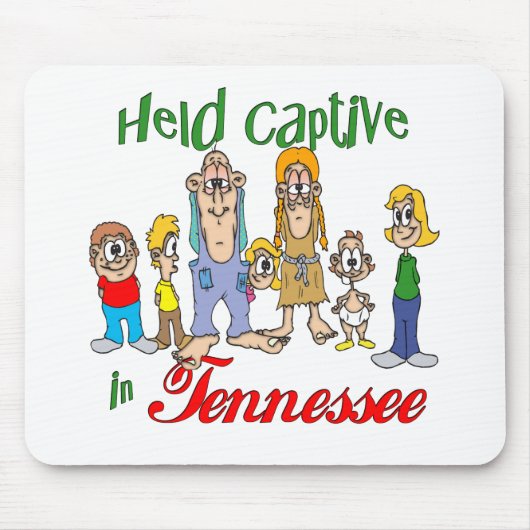 Gefangen in Tennessee Mousepad (Vorne)