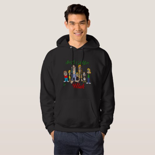 Gefangen in Utah Hoodie (Vorne ganz)