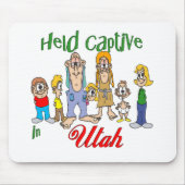 Gefangen in Utah Mousepad (Vorne)
