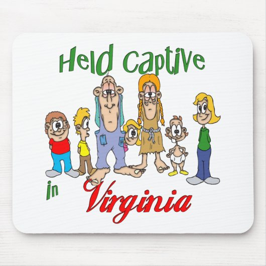 Gefangen in Virginia Mousepad (Vorne)