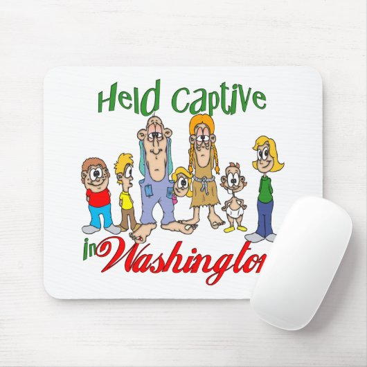 Gefangen in Washington Mousepad (Mit Mouse)