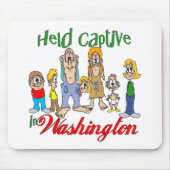 Gefangen in Washington Mousepad (Vorne)