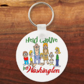 Gefangen in Washington Schlüsselanhänger (Vorderseite)