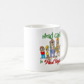 Gefangen in West Virginia Kaffeetasse (VorderseiteRechts)