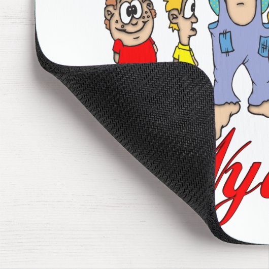 Gefangen in Wyoming Mousepad (Ecke)