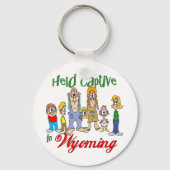 Gefangen in Wyoming Schlüsselanhänger (Vorderseite)