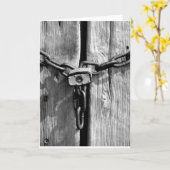 Gefangen! Karte (Gelbe Blume)