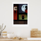 gefangen poster (Küche)