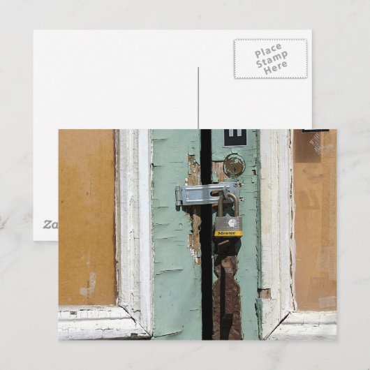 Gefangen Postkarte (Vorne/Hinten)