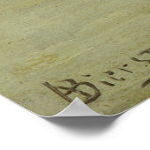 Gefangen von Albert Bierstadt Poster (Ecke)