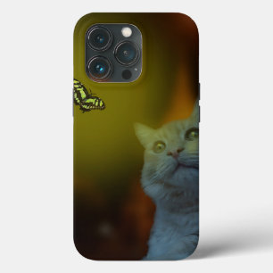 Gefangen von Schönheit: Katze meshiert von Schmett Case-Mate iPhone Hülle
