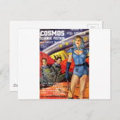 Gefangene Astronauten Postkarte (Vorne/Hinten)