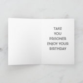 GEFANGENE DER ALTERSKARTE KARTE (Innenseite)