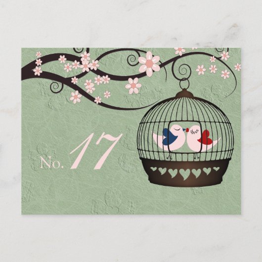 Gefangene der Tischnummer der Liebe (Vorderseite)