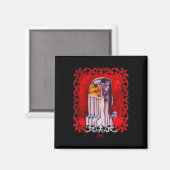 Gefangene eines Kusses - Frame-Version Magnet (Vorderseite/Rückseite)